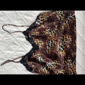 victoria’s secret silk lingerie slip tank top